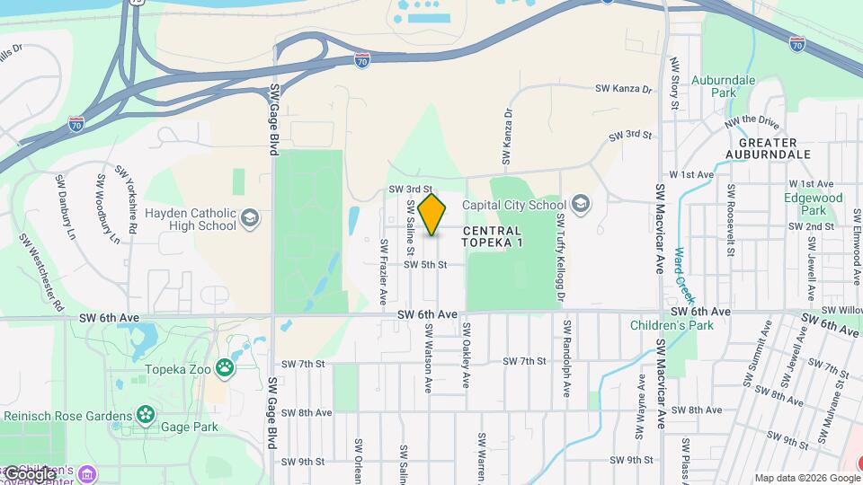 415 SW Watson Ave Map and Location Details