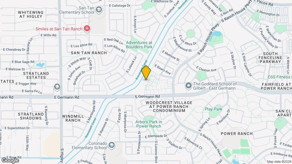 3926 S Napa Ln, Unit 300B Mapa y Detalles de la Ubicación
