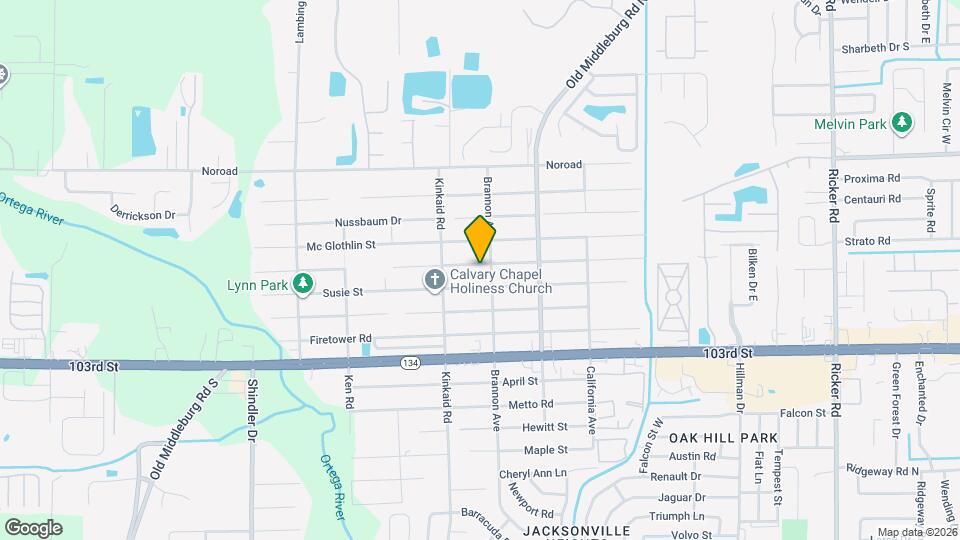 8316 Buttercup St Map and Location Details