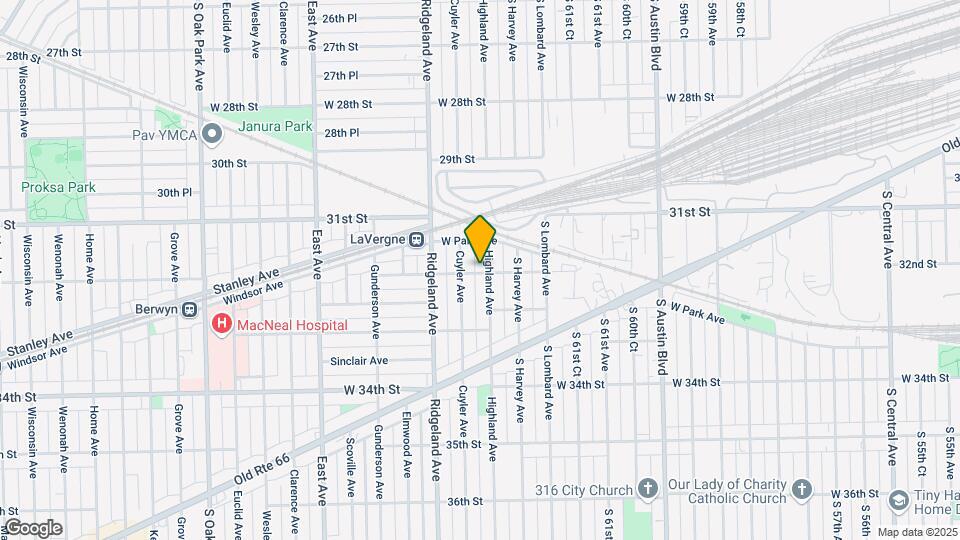 6301-6307 32nd St Map and Location Details