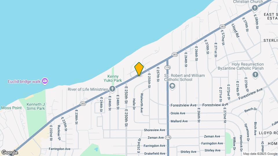 25270 Lakeshore Blvd Map and Location Details