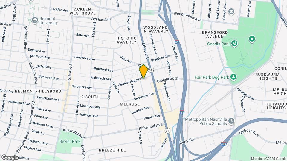 803 Hillview Heights, Unit Apt 205 Map and Location Details