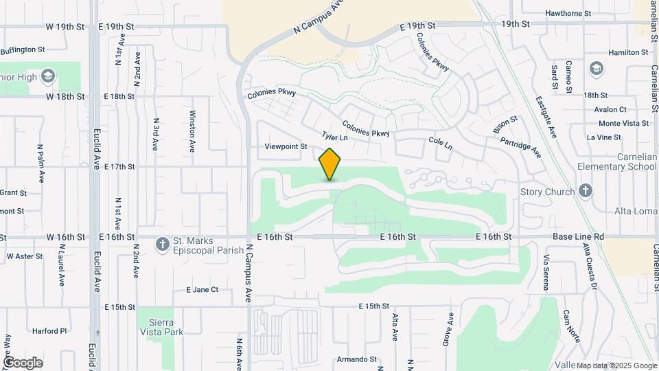 1151 Pebble Beach Dr Map and Location Details