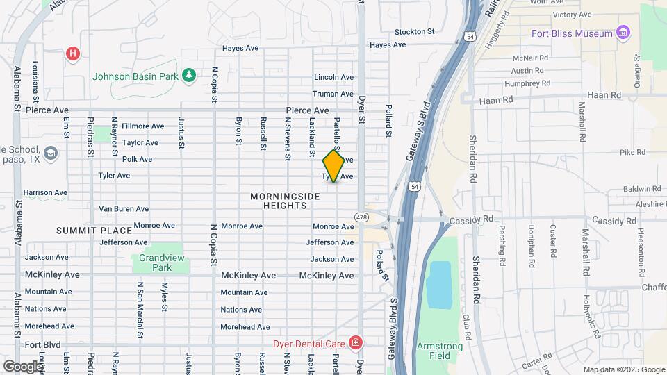 3933 Harrison Ave Map and Location Details
