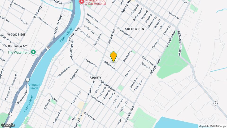 201 Beech St, Unit 2 Mapa y Detalles de la Ubicación