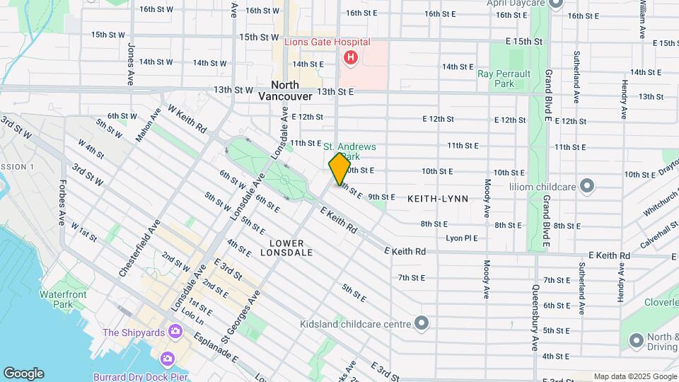 219 8th St E Map and Location Details