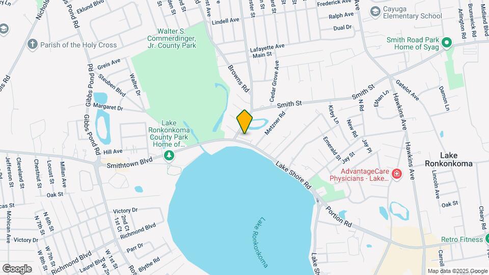 399 Smithtown Blvd Map and Location Details