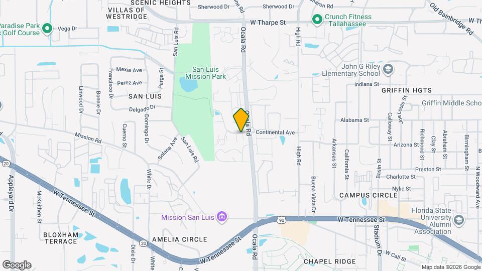 2135 Continental Ave Map and Location Details