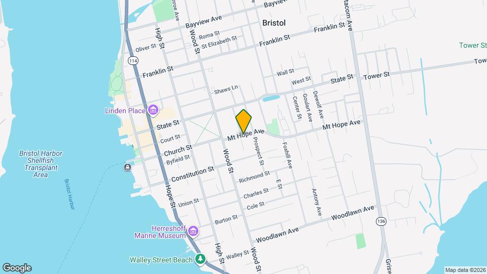 34 Mount Hope Ave Mapa y Detalles de la Ubicación