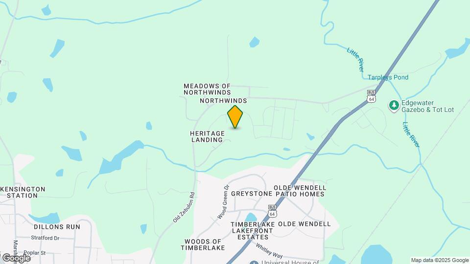 1425 Rhodes Pond St Mapa y Detalles de la Ubicación