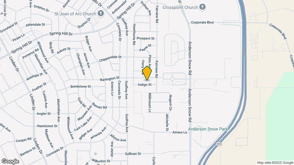 14159 Indigo St Mapa y Detalles de la Ubicación