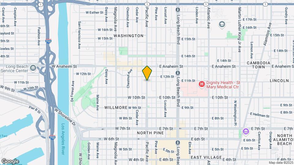 1136 Pacific Avenue, Unit 1136 Pacific Ave Map and Location Details