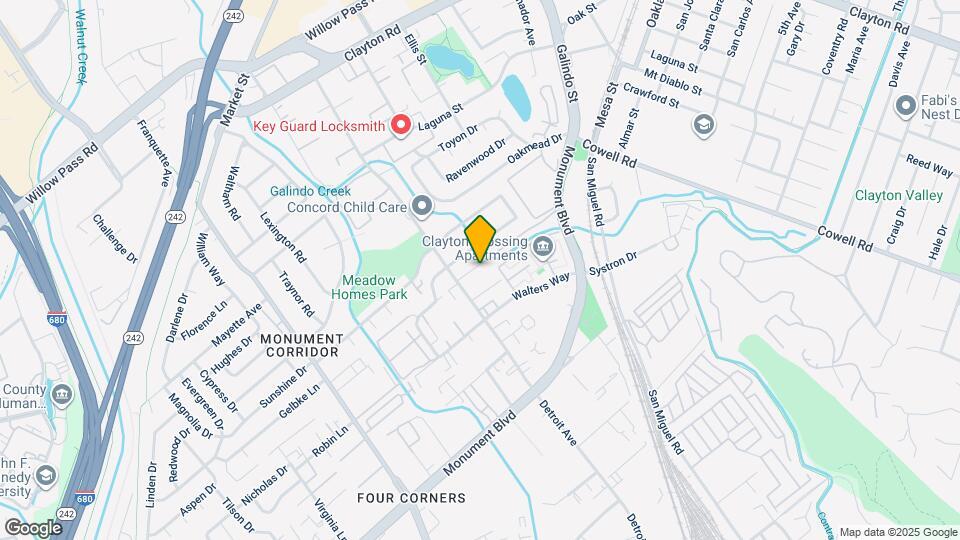 1258 Detroit Ave Mapa y Detalles de la Ubicación