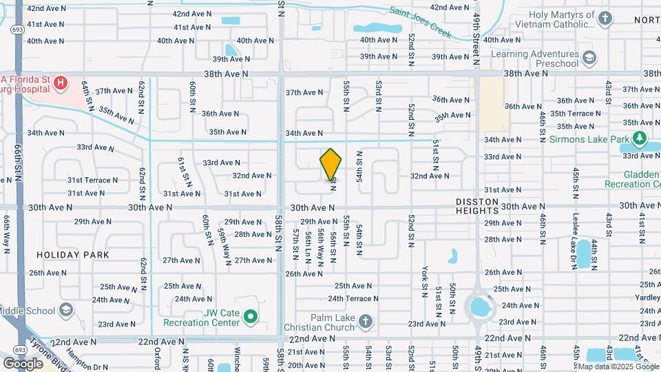 3120 56th St N Map and Location Details