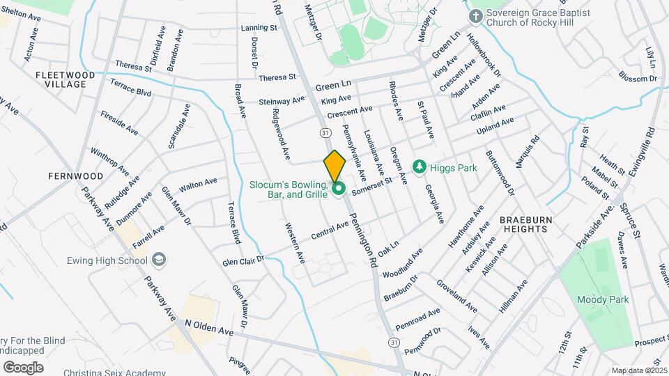 1685 Pennington Rd Map and Location Details
