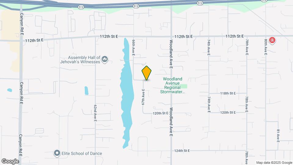 11605 67th Ave E Map and Location Details