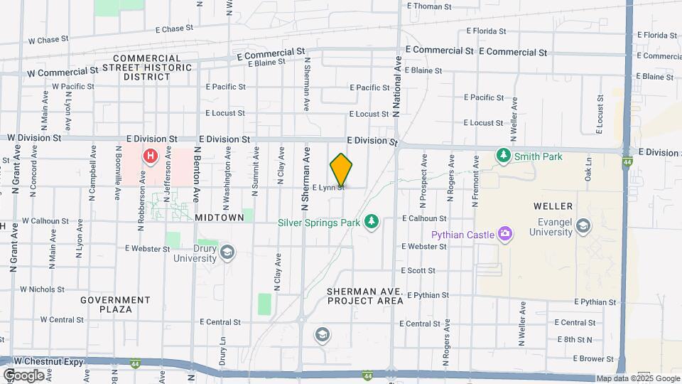 1020 E Lynn St Map and Location Details