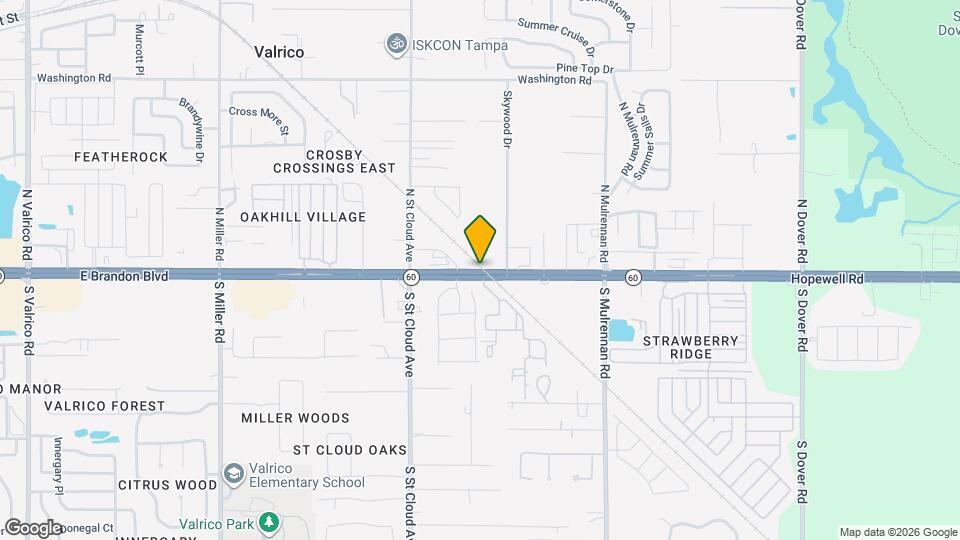 Valrico Station Apartments Map and Location Details