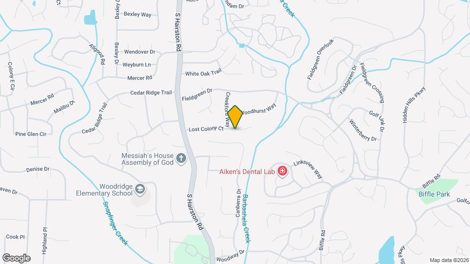 4819 Lost Colony Ct Map and Location Details