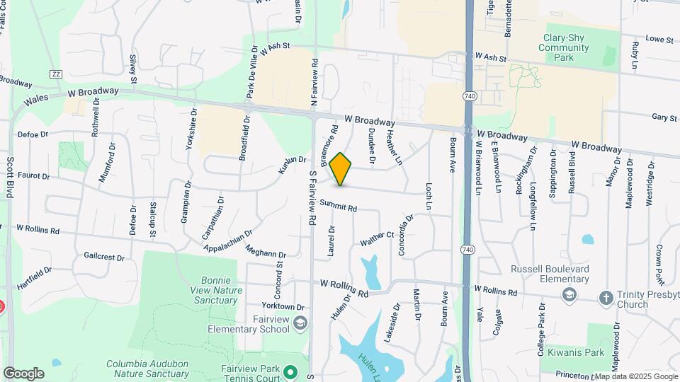 2708-2710-2710 Braemore Rd Mapa y Detalles de la Ubicación