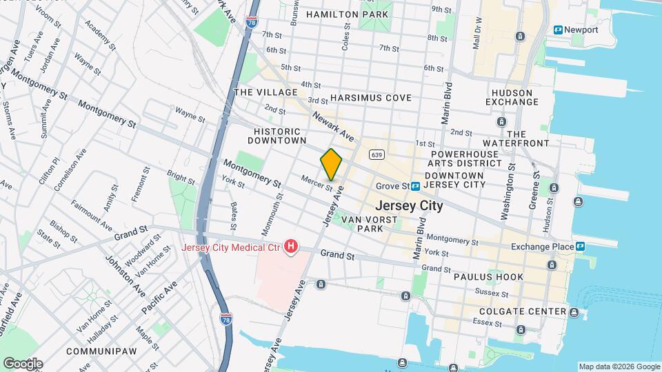 122 Mercer St Map and Location Details