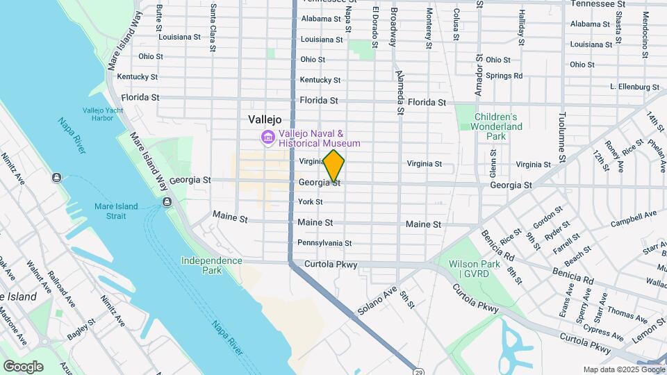 625 Georgia St Mapa y Detalles de la Ubicación