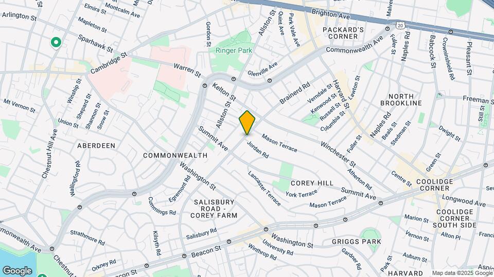 263 Corey Rd, Unit 1 Map and Location Details