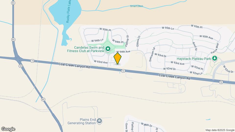 19580 W 92nd Dr Map and Location Details