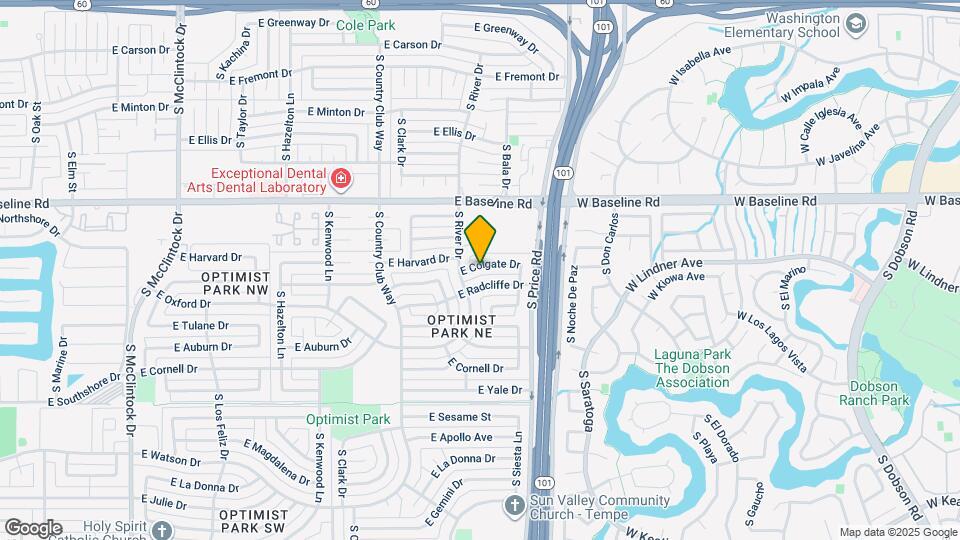 2113 E Colgate Dr Map and Location Details