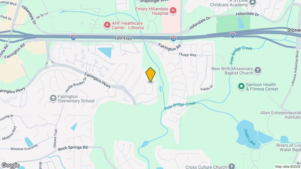 2514 Piering Dr Map and Location Details