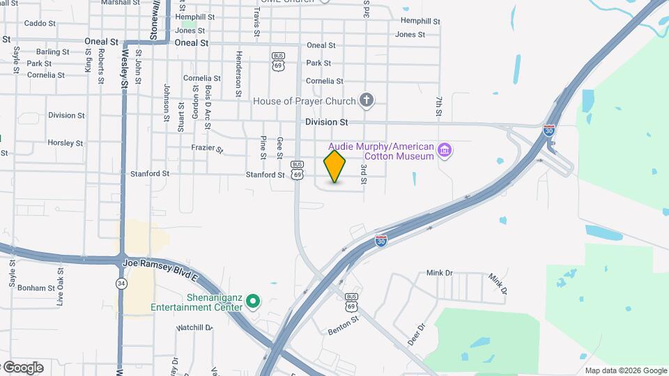 1234 Coleman St Map and Location Details