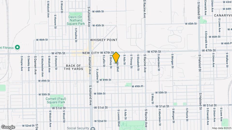 4758 S Loomis Blvd Map and Location Details