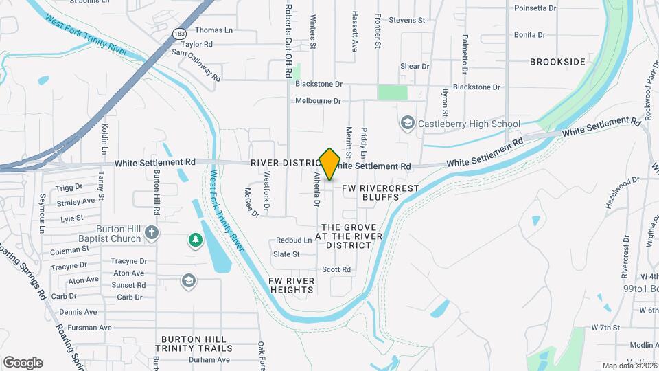 4921 White Settlement Rd Map and Location Details