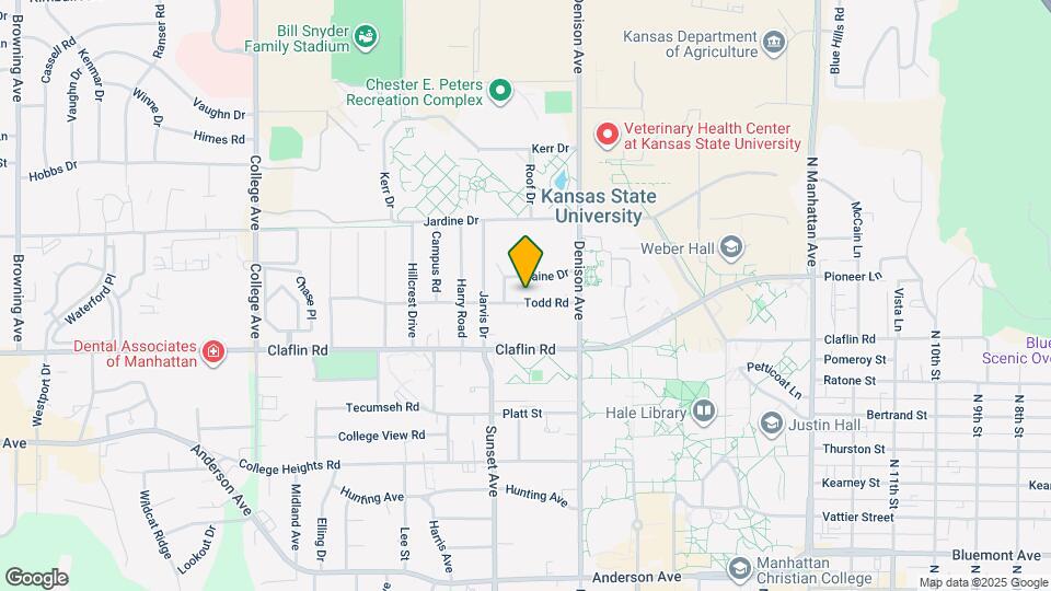 1836 Todd Rd Map and Location Details