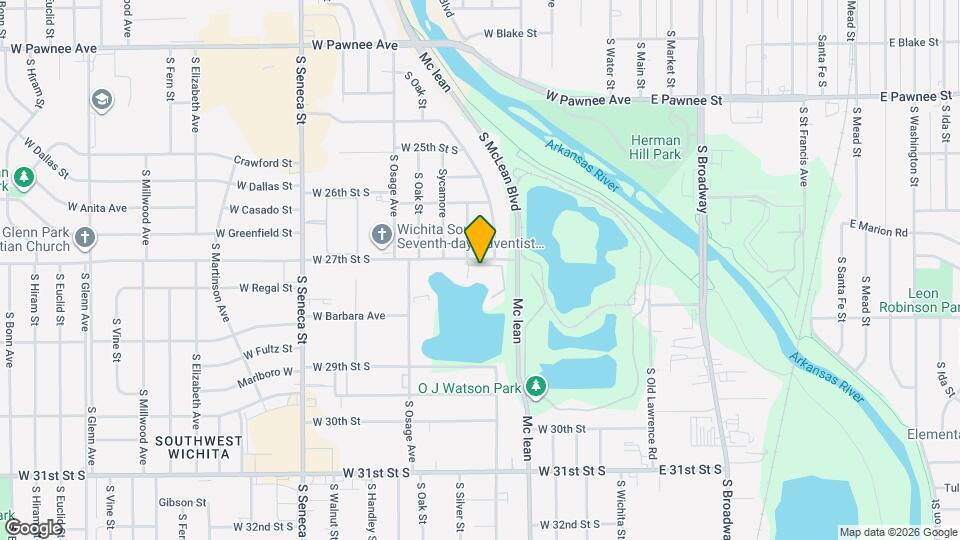 565 W 27th St S Map and Location Details