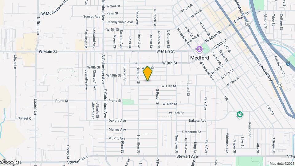 1028 W 11th St Map and Location Details