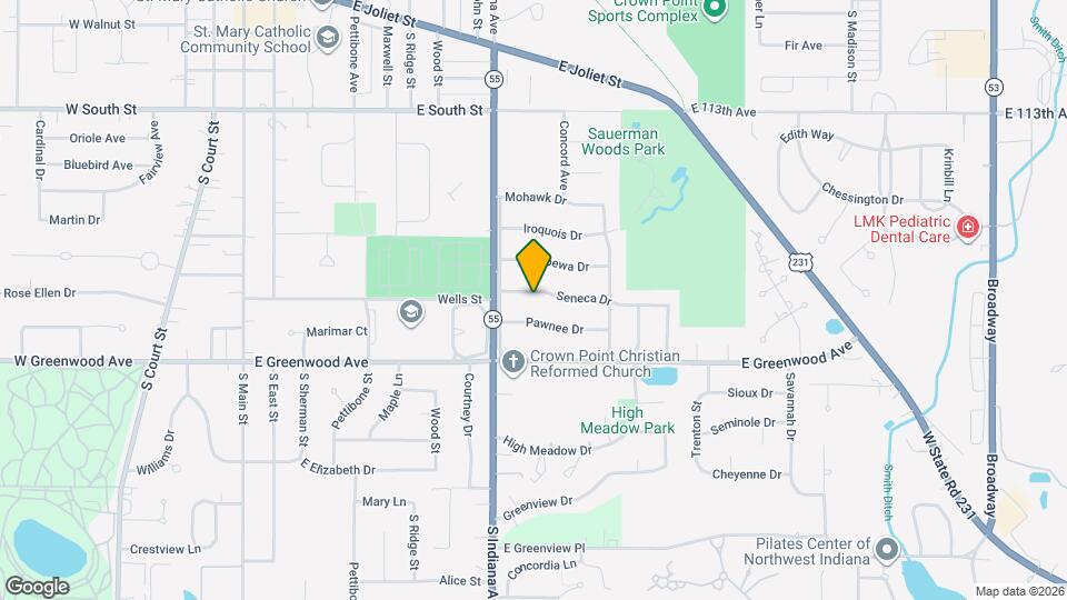 919 Seneca Dr Mapa y Detalles de la Ubicación