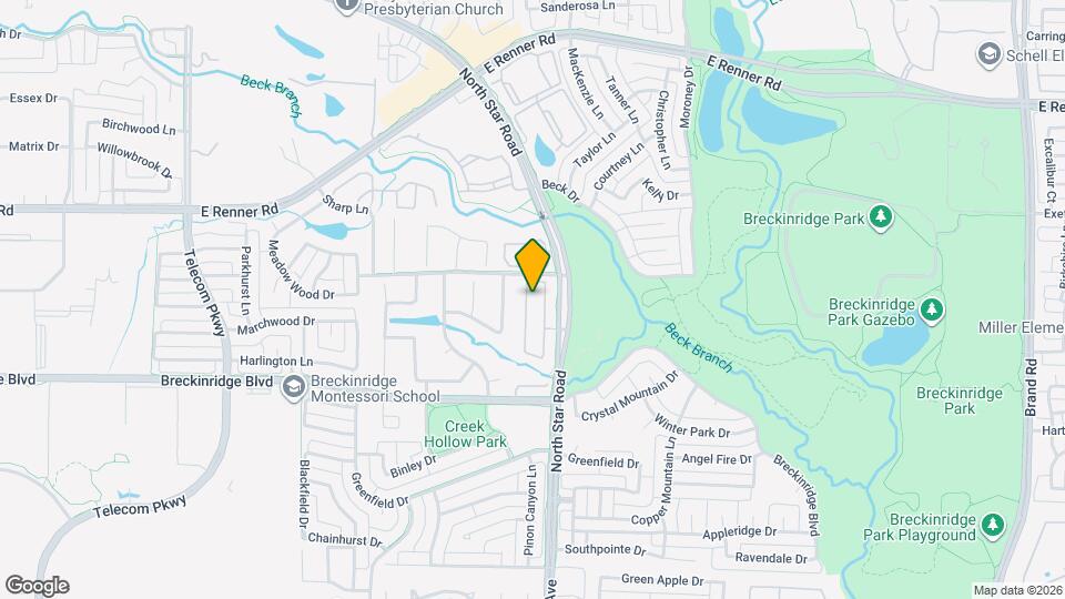 3248 Forestbrook Dr Map and Location Details