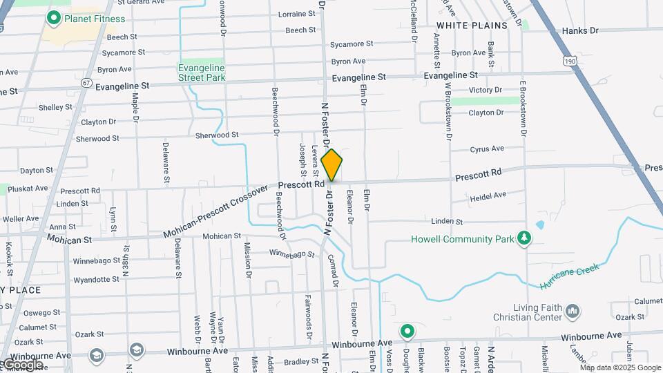 4088 N Foster Dr Mapa y Detalles de la Ubicación