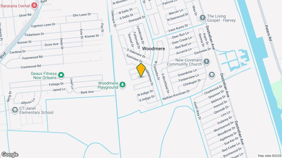 4025 Glenmere Dr Map and Location Details