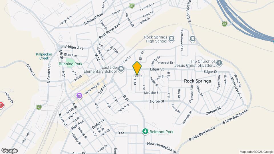 915 Lee St Map and Location Details