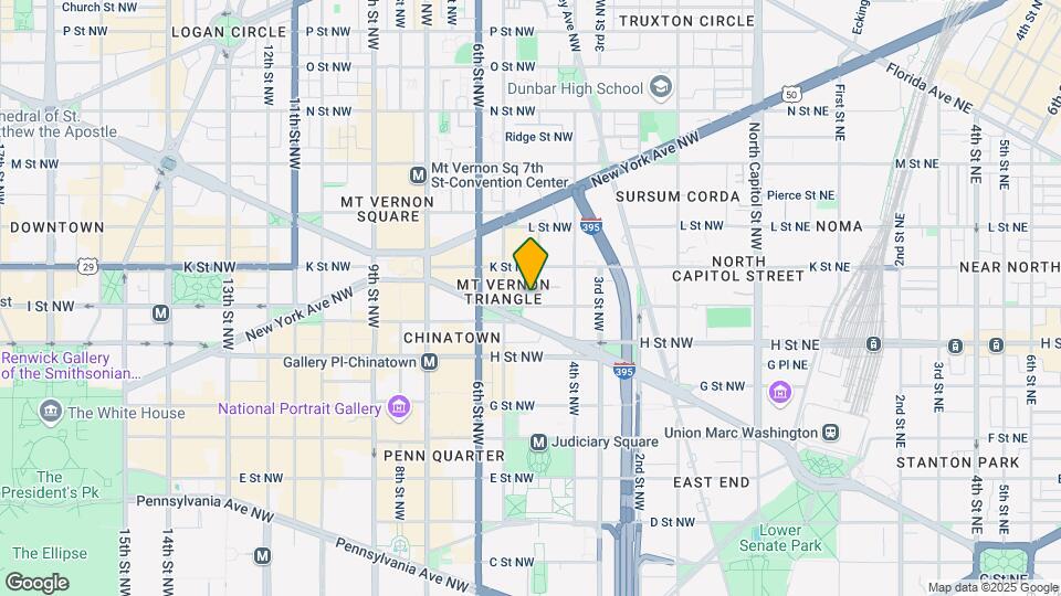 455 Eye Street Mapa y Detalles de la Ubicación