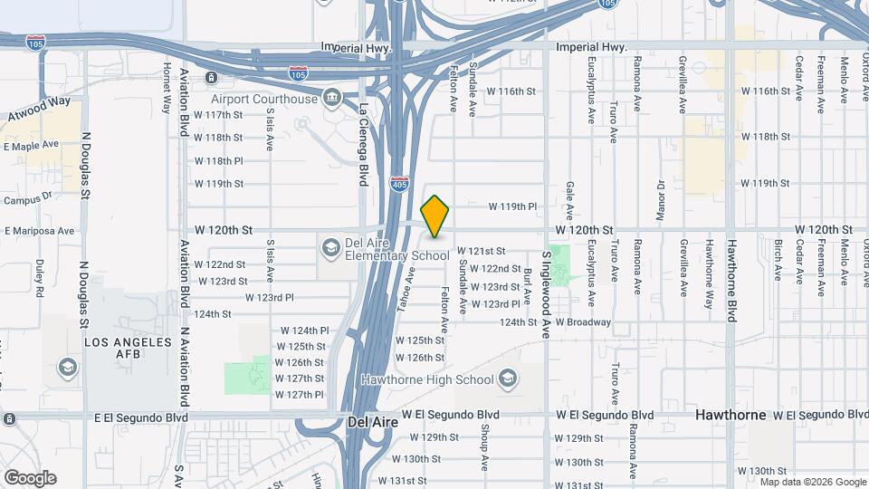 5025 W 121st St Map and Location Details