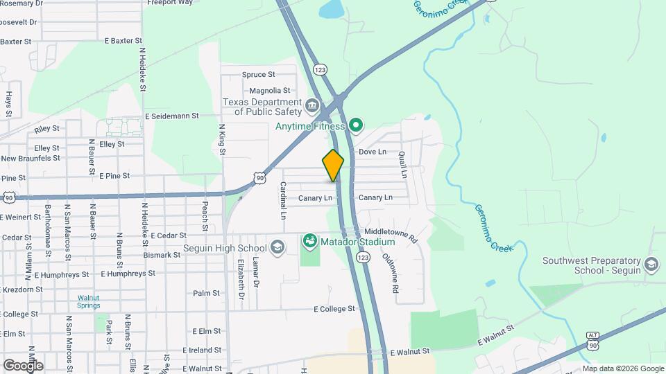 1339 Mockingbird Ln Map and Location Details