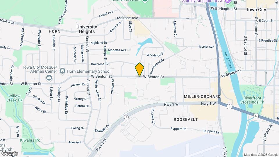 802 Benton Dr Mapa y Detalles de la Ubicación