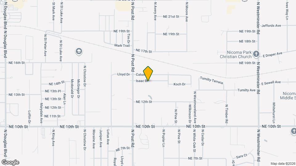 10104 Isaac Dr Map and Location Details