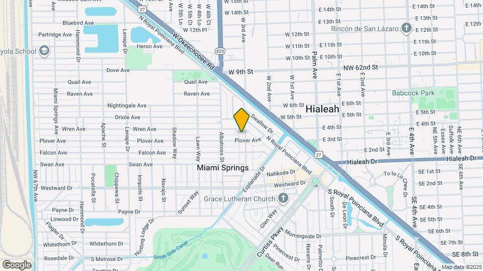 630 Cardinal St Map and Location Details