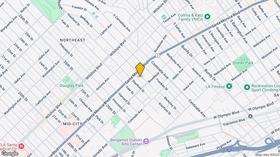 1424 Berkeley St Map and Location Details