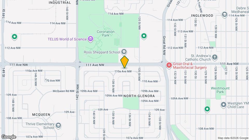 13538-110A 110a Ave NW Map and Location Details