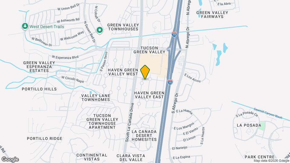 303 S Paseo Madera Mapa y Detalles de la Ubicación